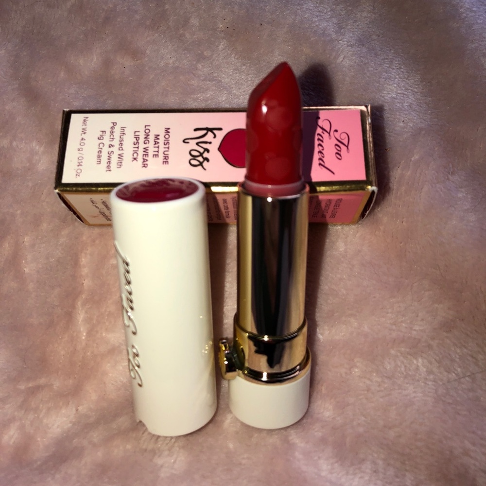 Too Faced Peach 🍑 💋 Matte Lipstick